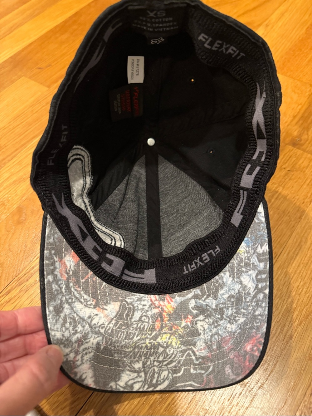 Black Fox Racing Baseball Cap - Picture 5 of 5